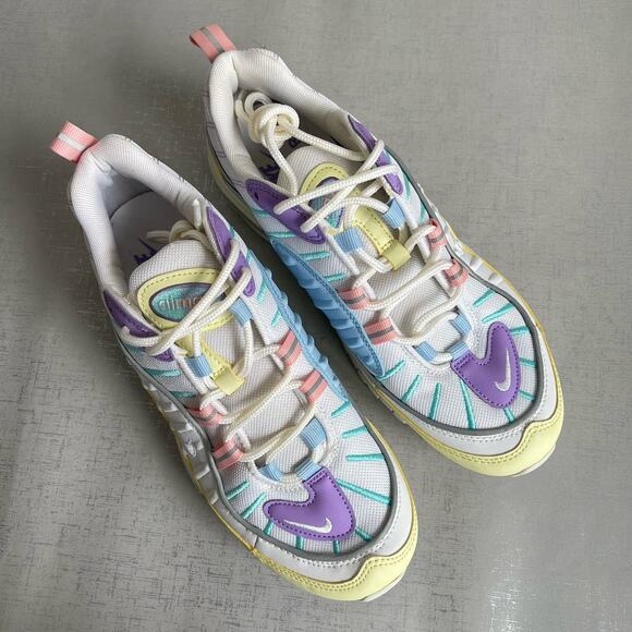 Nike Air Max 98 Easter Pastels Sneakers Trainers Women's Size 8.5 AH6799-300 - Picture 10 of 13